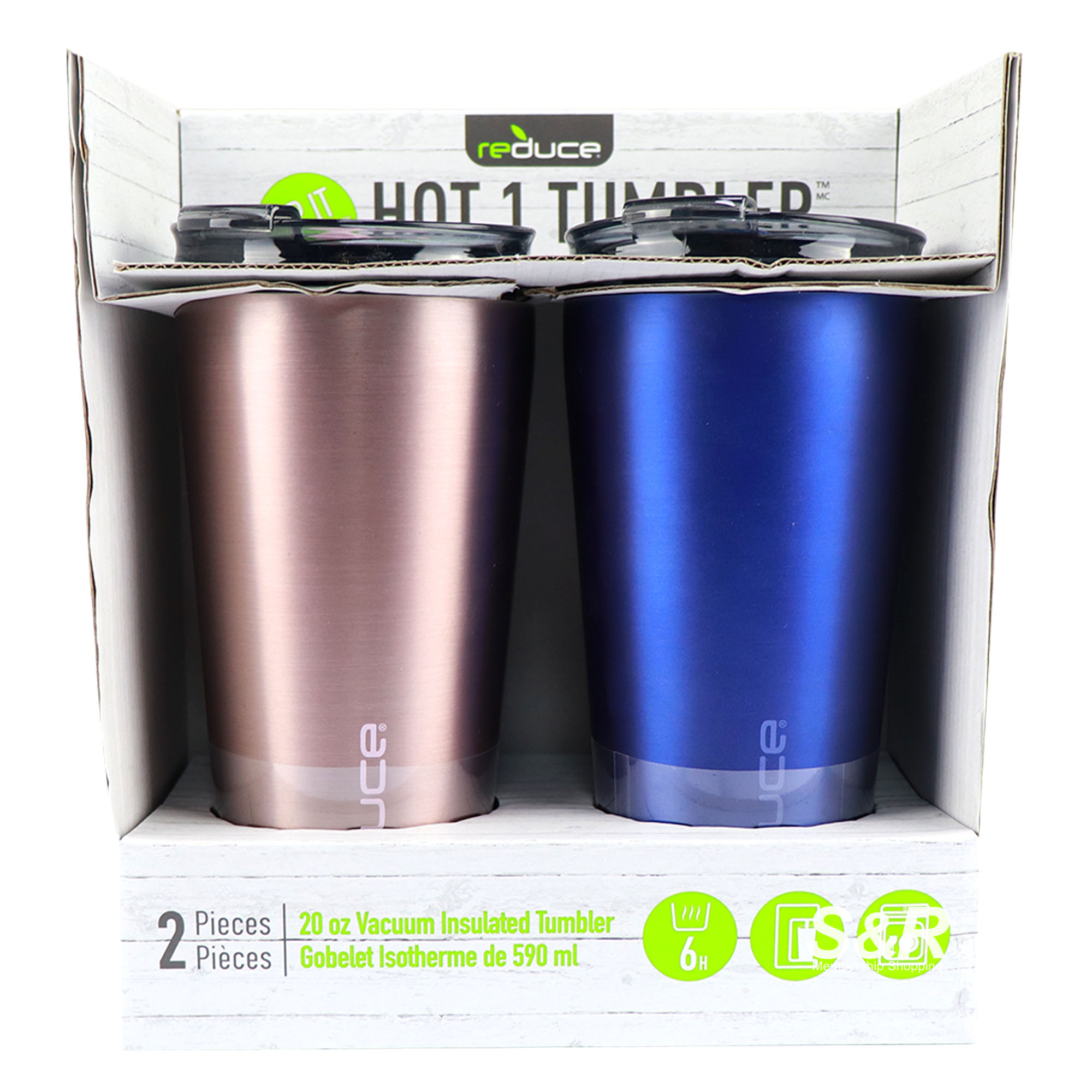 Reduce Vacuum Insulated Tumbler 20oz 2pcs Reduce Vacuum Insulated Tumbler 20oz 2pcs